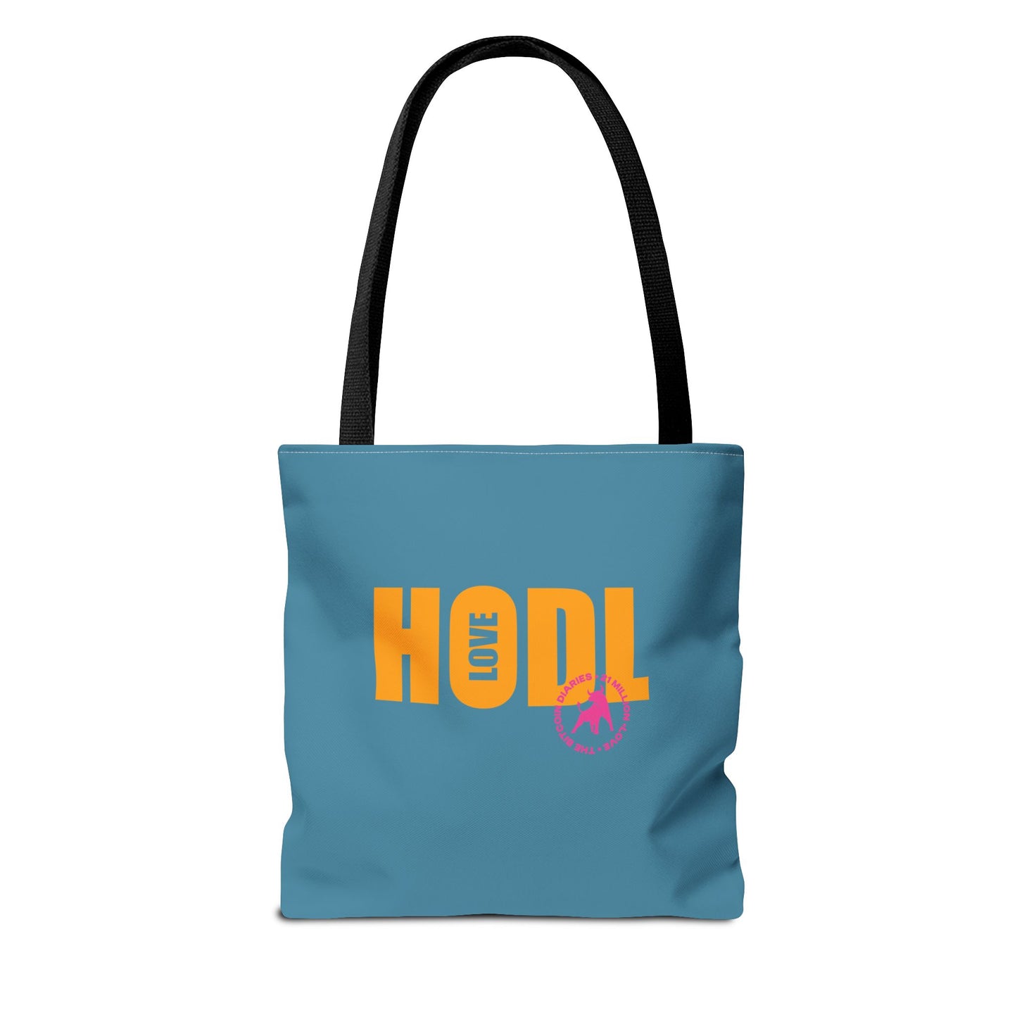 HODL Love AOP Tote Bag