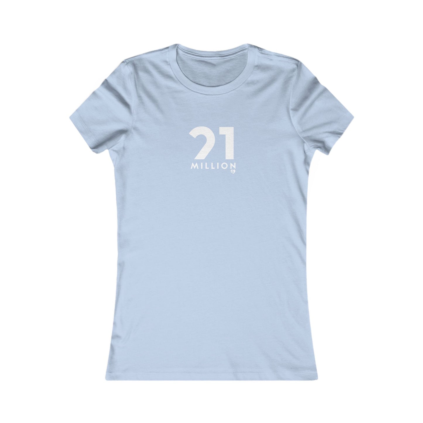 21 Mill Bitcoin Emblem Slim Fit T-Shirt