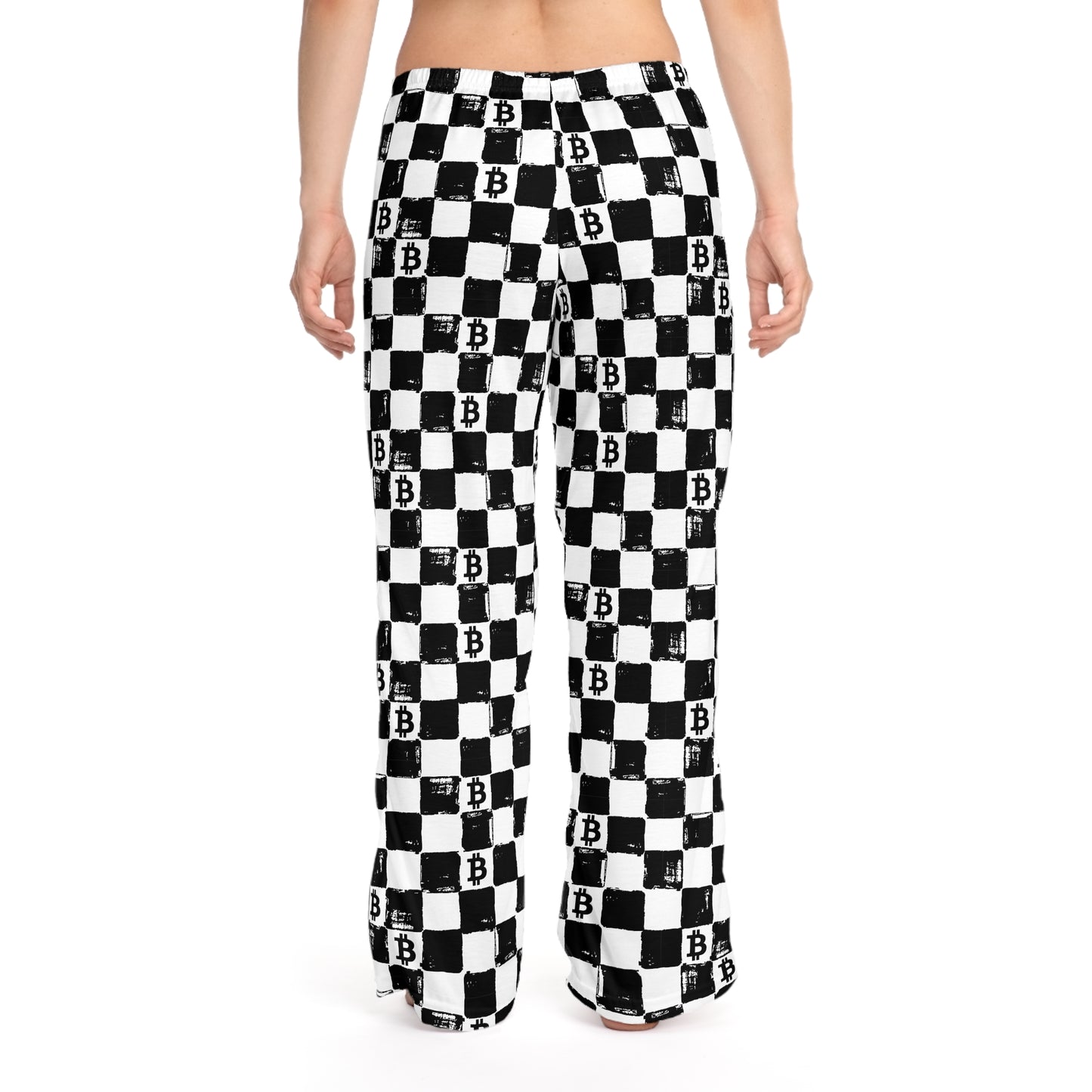 Bitcoin Chessboard Women's Pyjama Pants