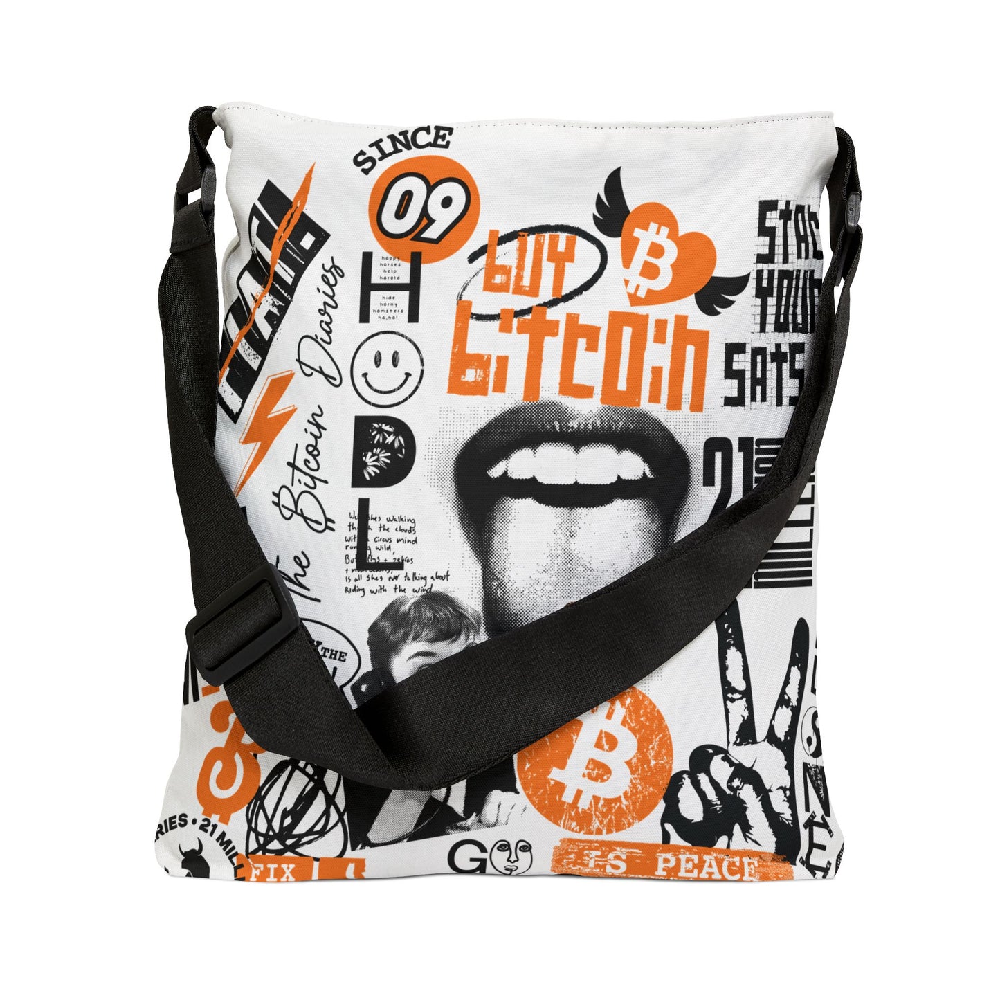 Financial Revolution Adjustable Tote Bag