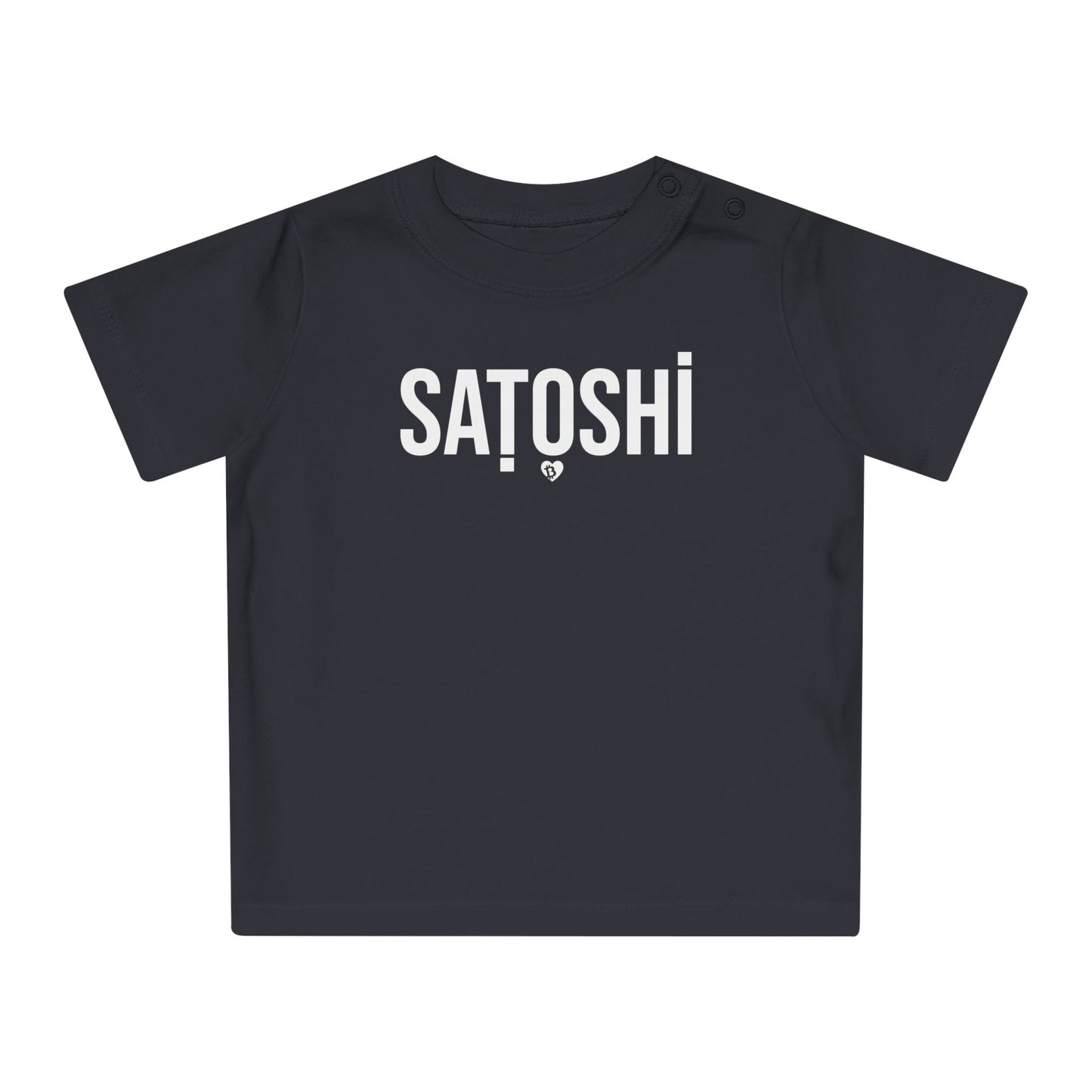 Satoshi Minimalist Organic Cotton Baby T-Shirt