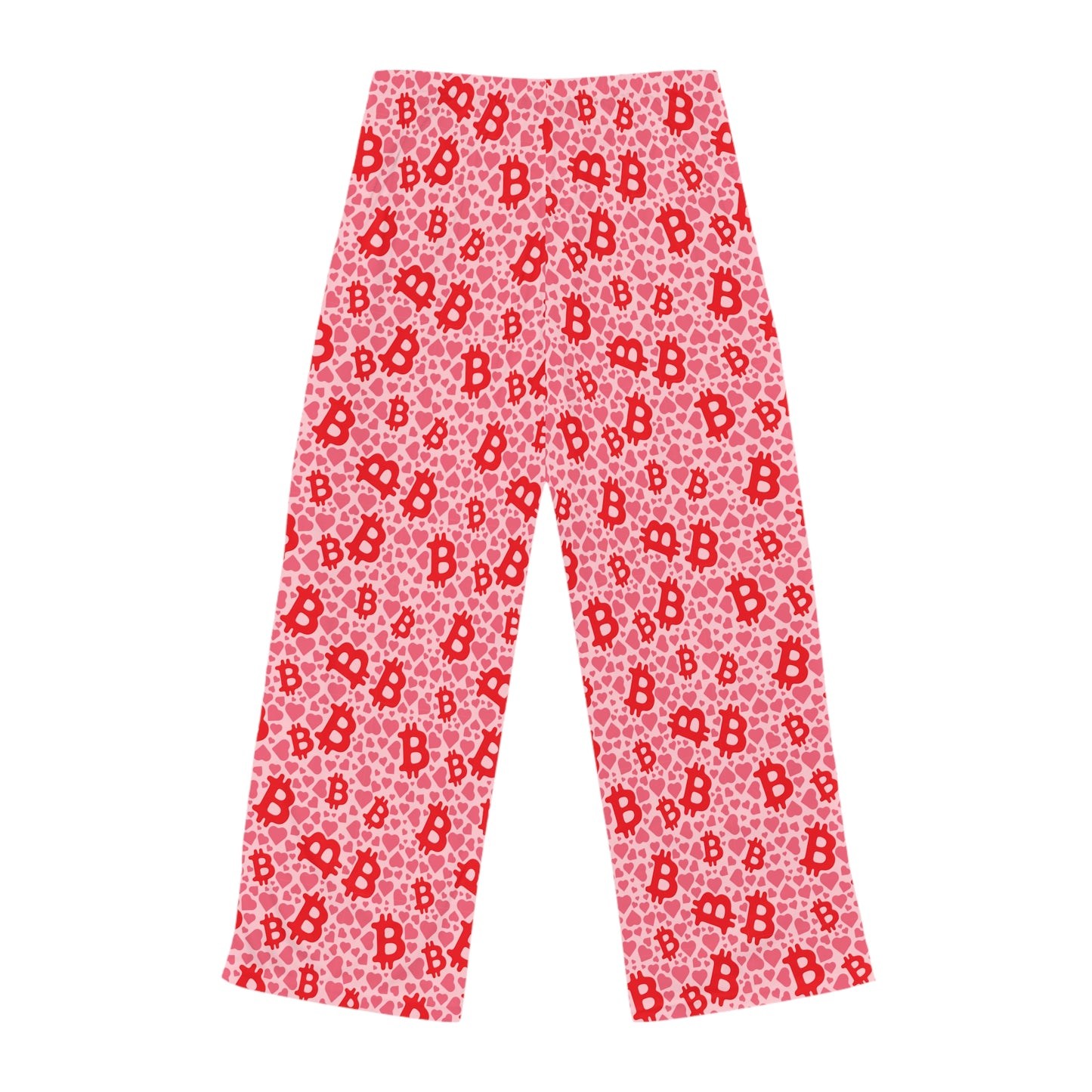 Itty Bitty Bitcoin and Hearts Women's Pyjama Pants