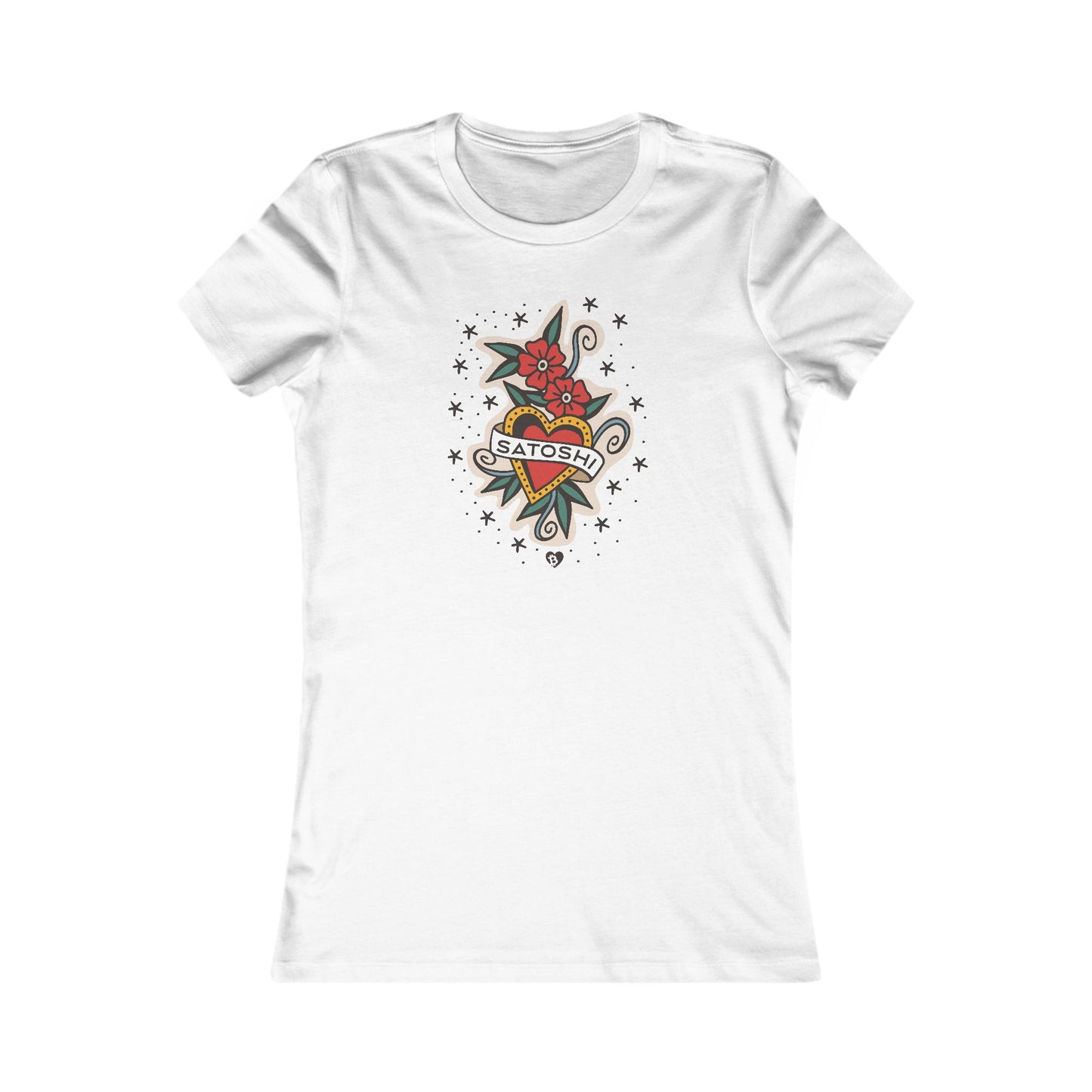 Satoshi Tattoo Slim Fit Women's T-Shirt