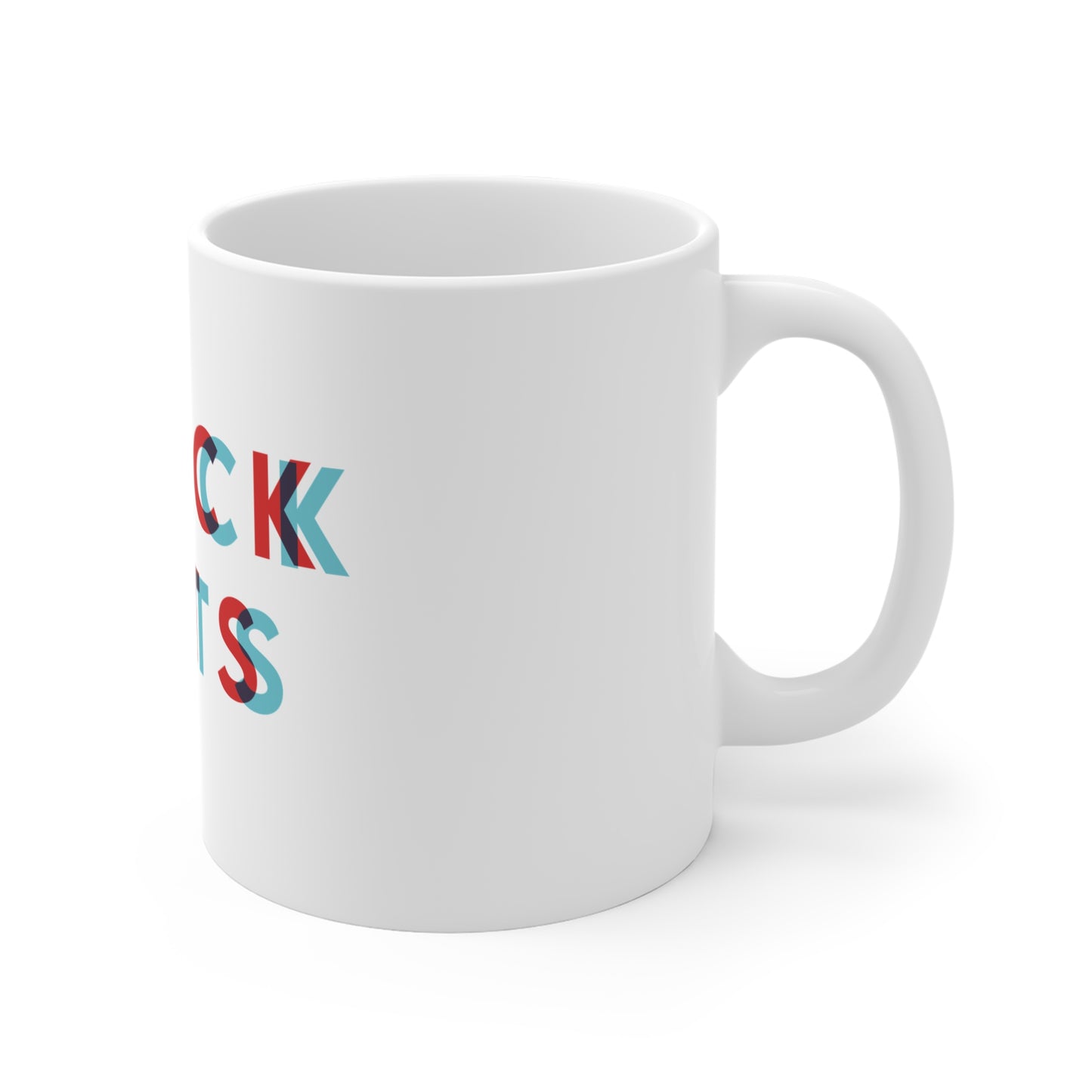 3D Glasses Stack Sats Mug 11oz