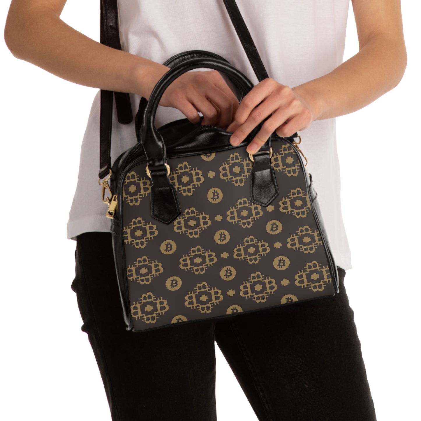 Bitcoin Swagger Shoulder Handbag