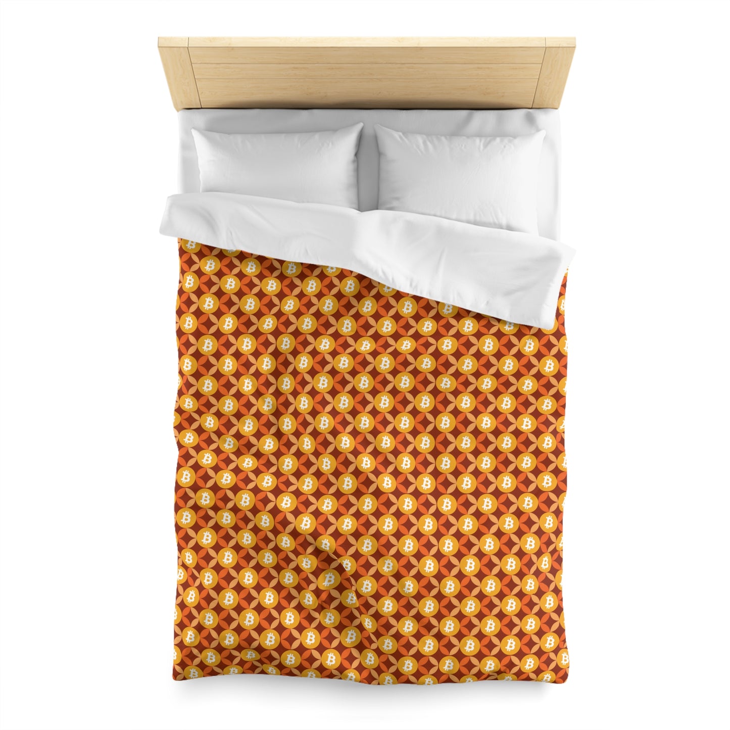 AirBTC Bitcoin 1975 Microfiber Duvet Cover