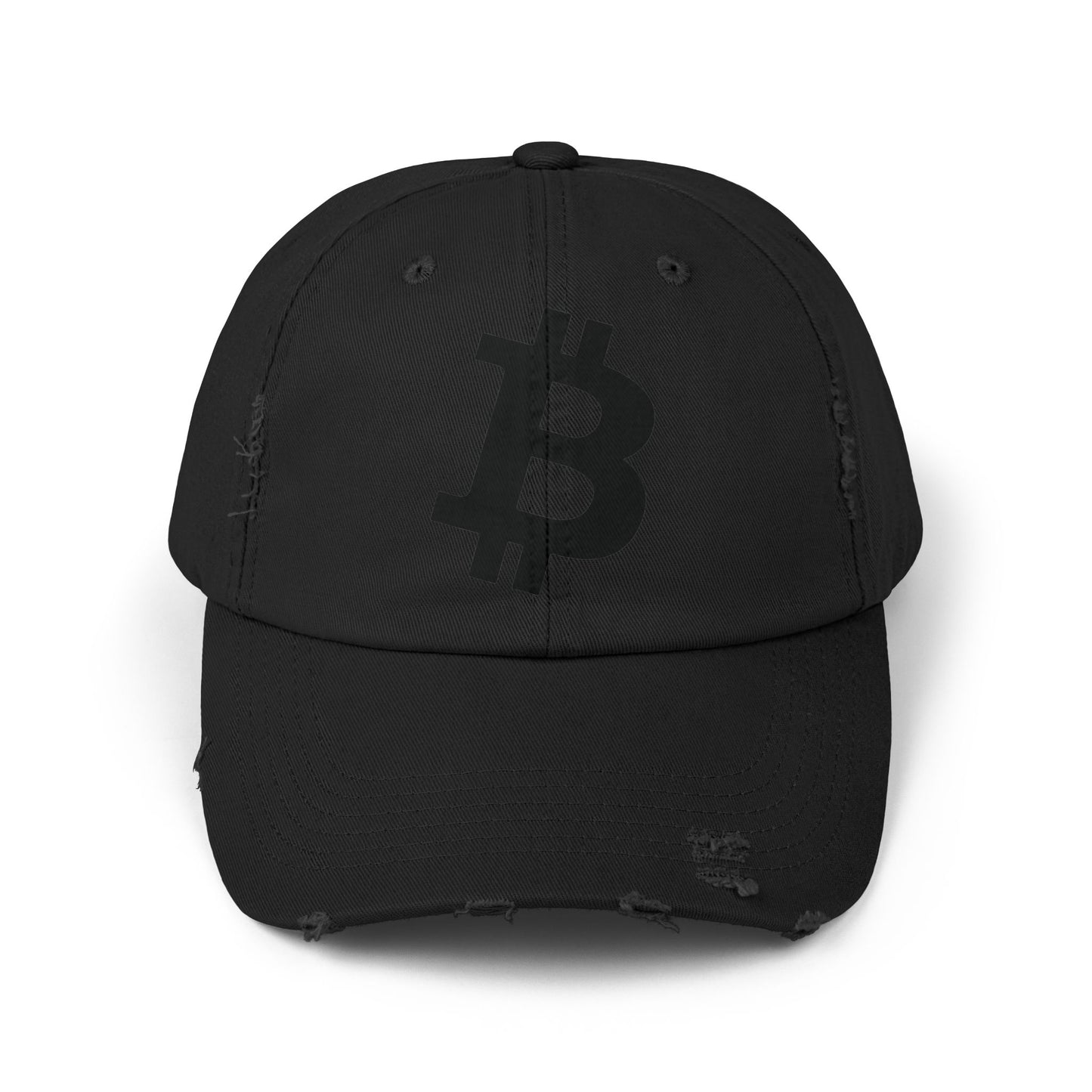 Bitcoin Stealth Logo Printed Hat