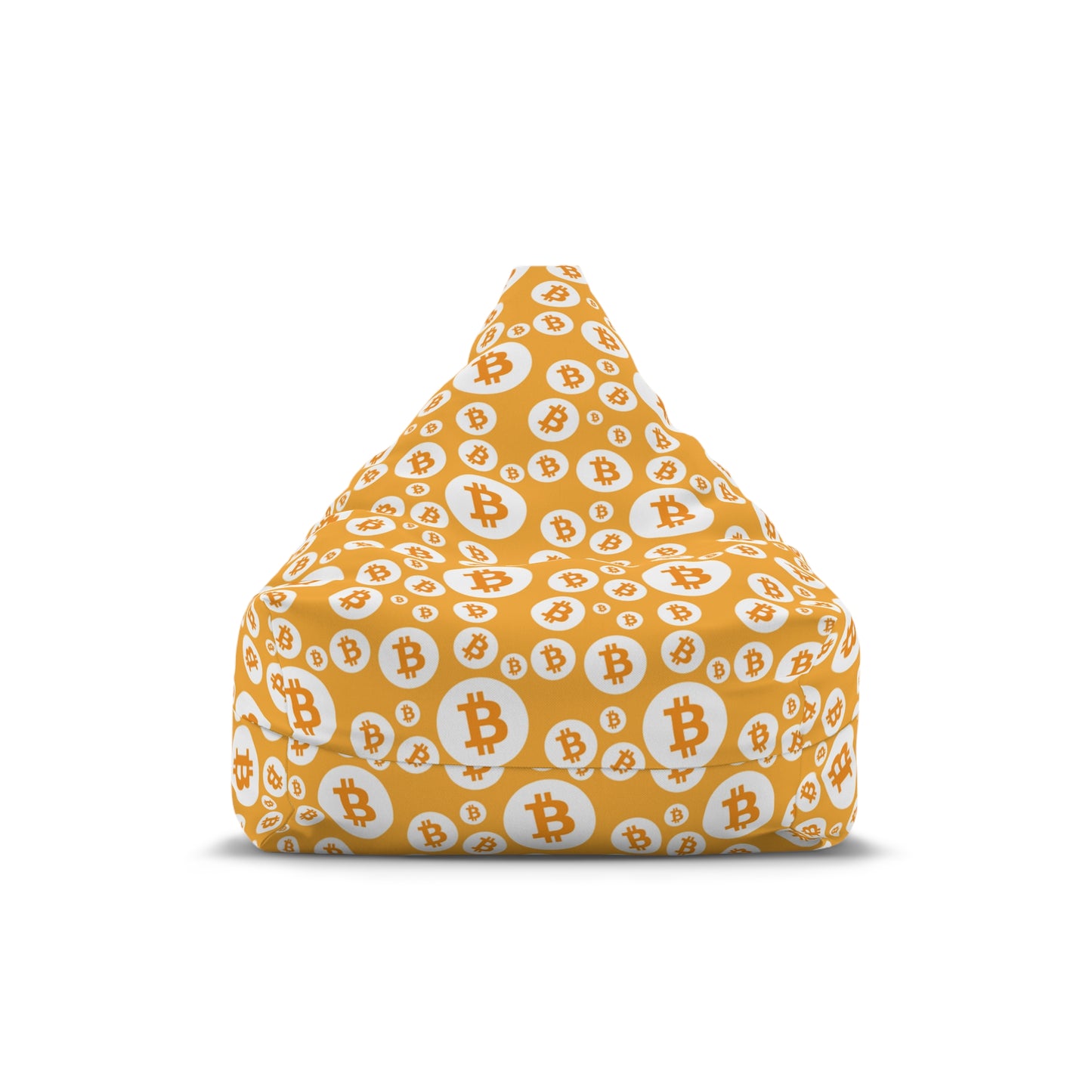 Bitcoin Symbols Polkadot Bean Bag Chair Cover