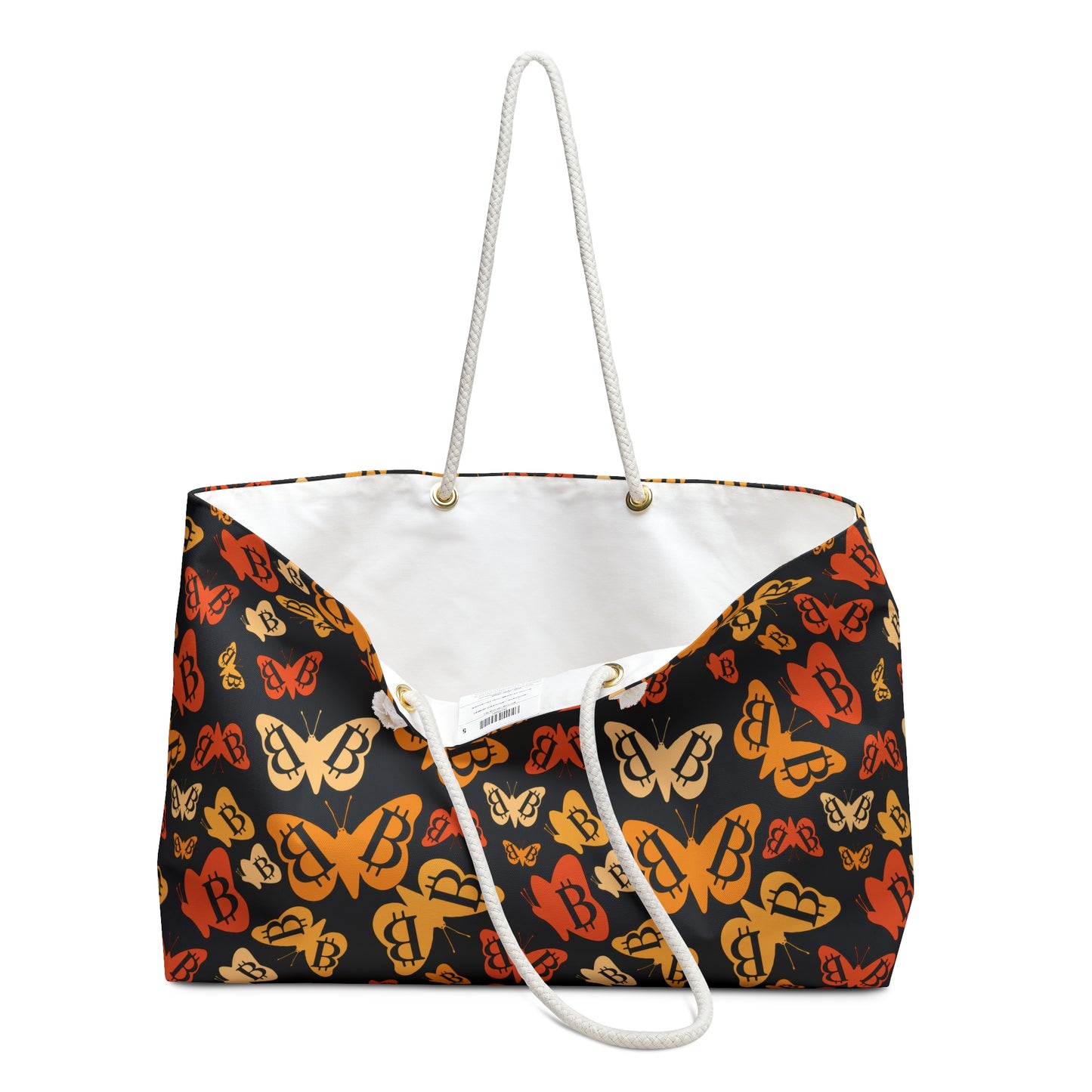 Bitcoin Butterflies Weekender Bag