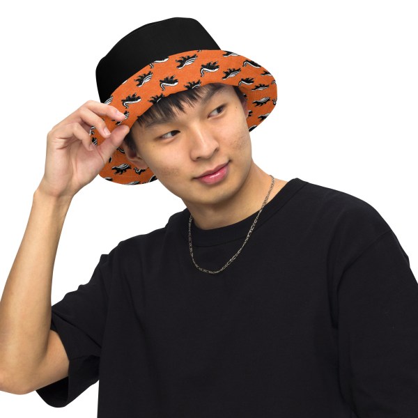 Honey Badger Don't Care Reversible Bucket Hat