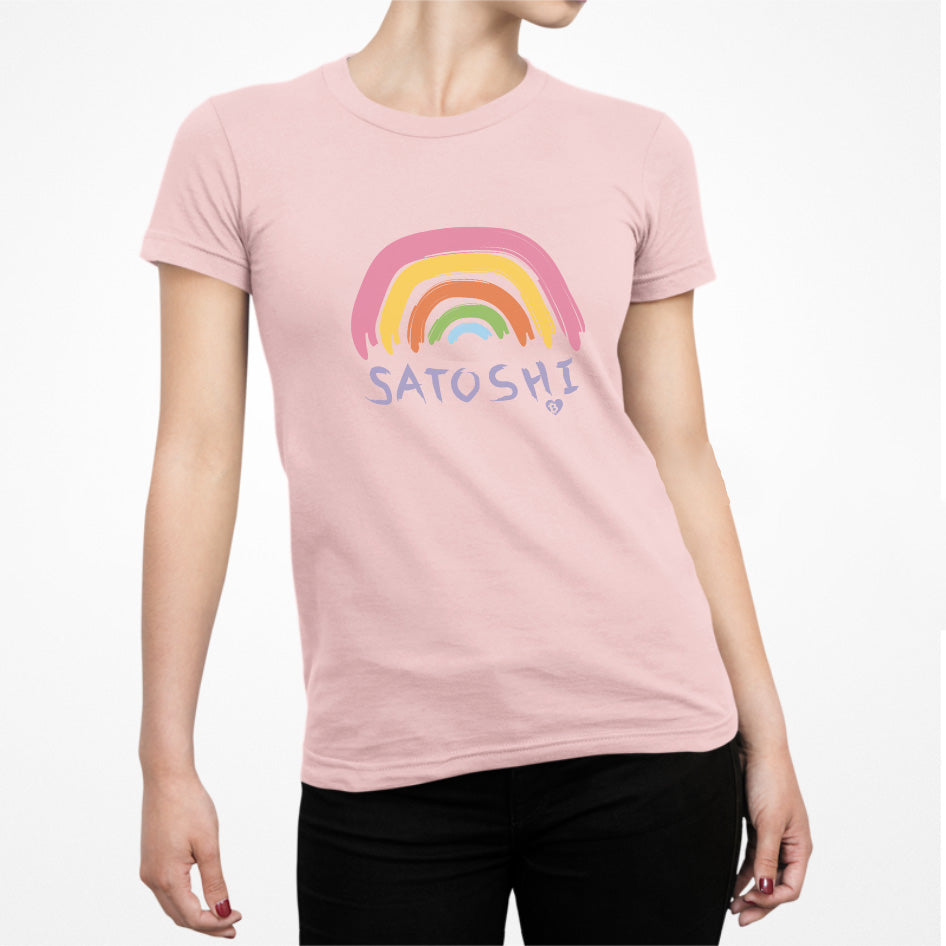 Satoshi Rainbow Slim Fit T-Shirt