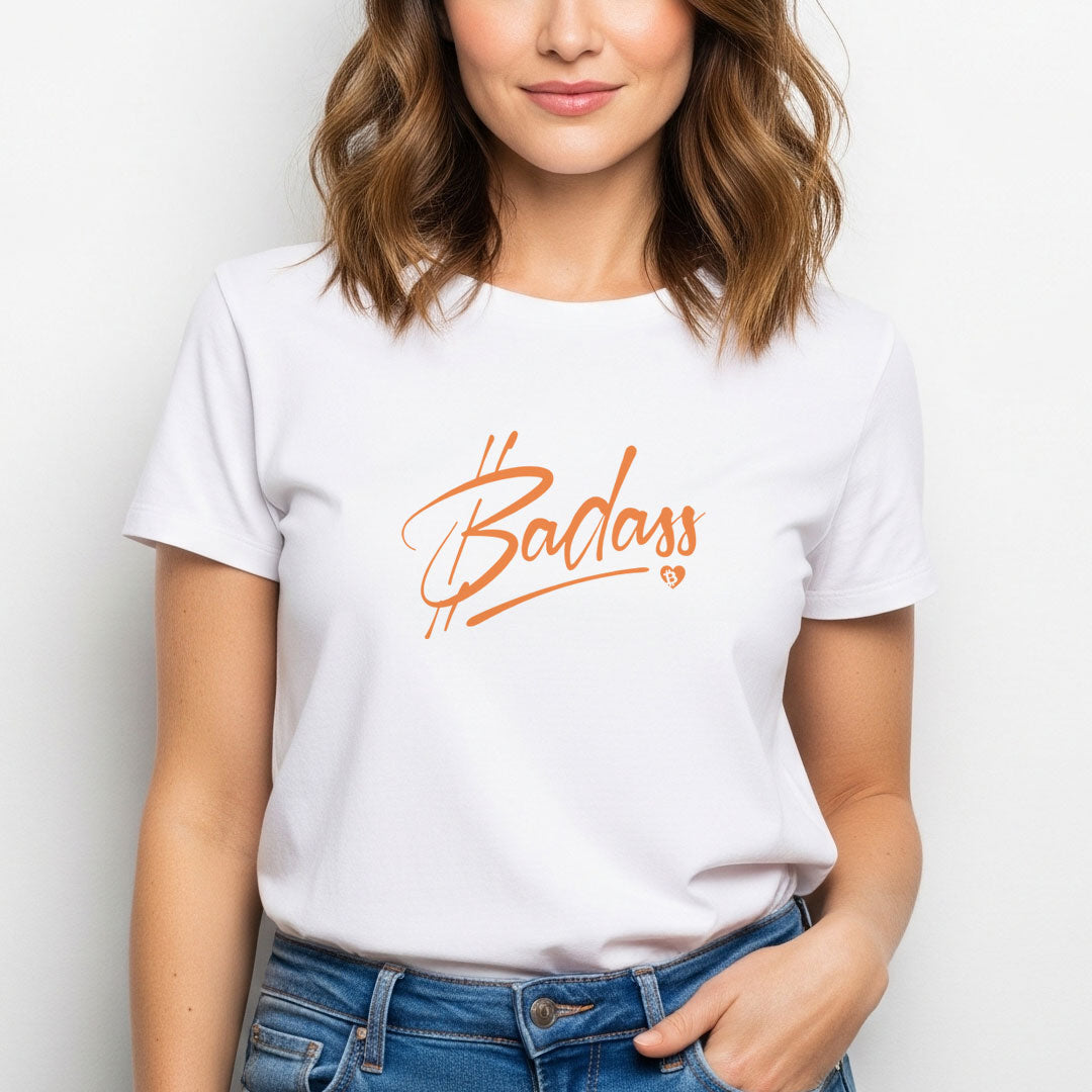 Bitcoin Badass Women’s Organic T-Shirt