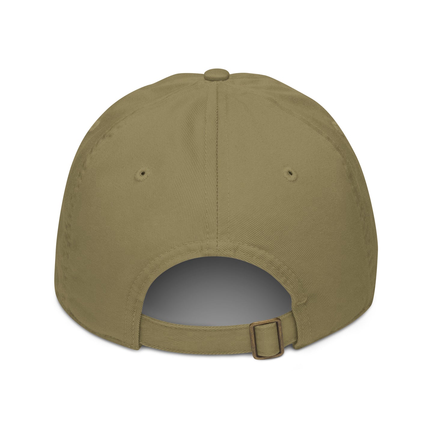 Khaki cap on a white background