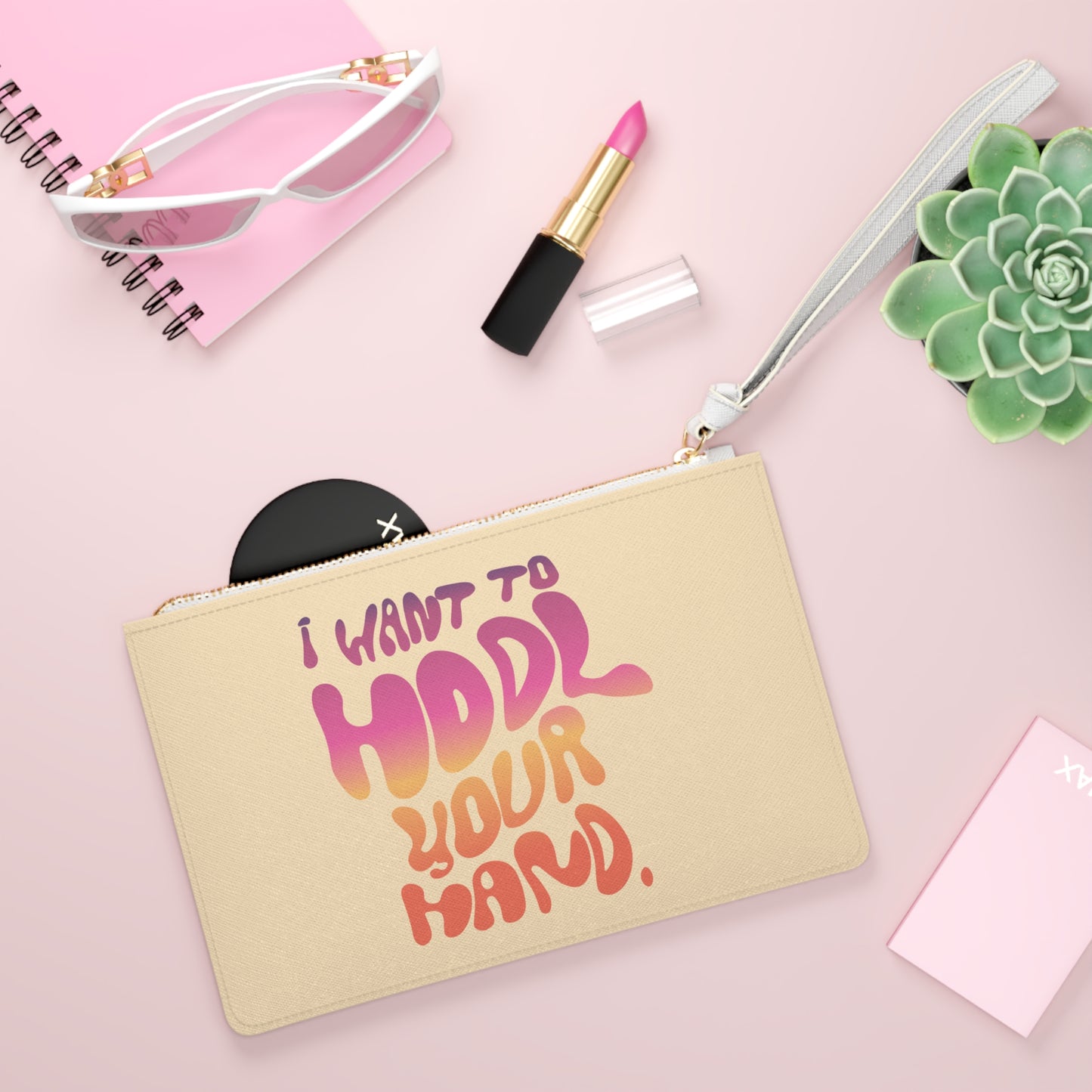 I Want To HODL Your Hand Mini Clutch