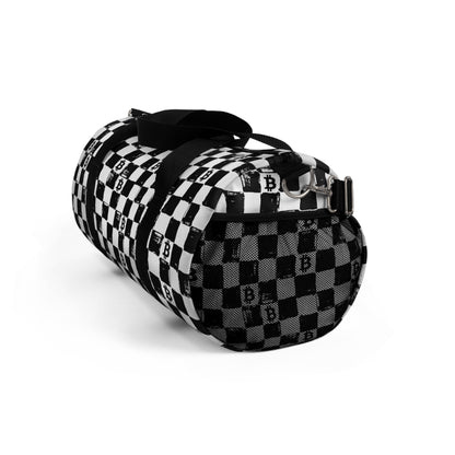 Chessboard Bitcoin Duffel Bag