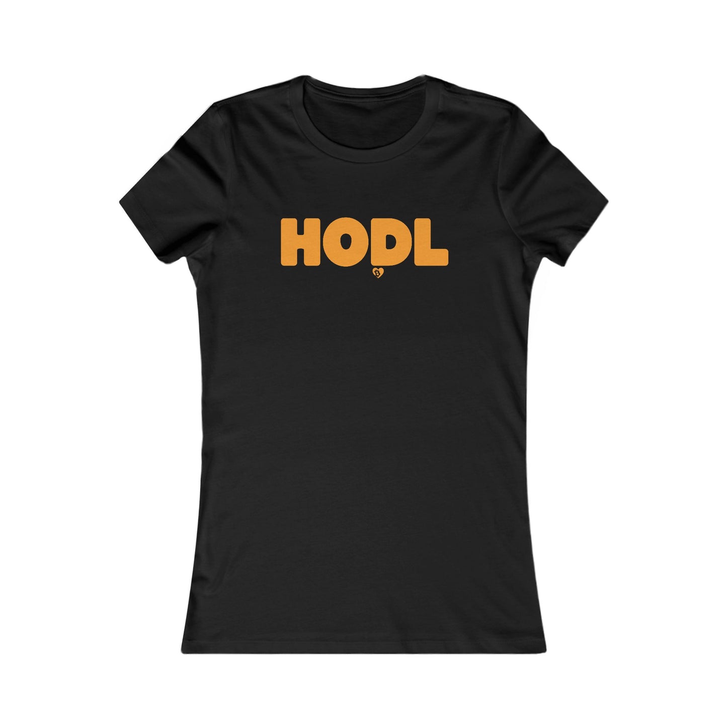 'HODL Bright' Bitcoin Slim Fit T-Shirt