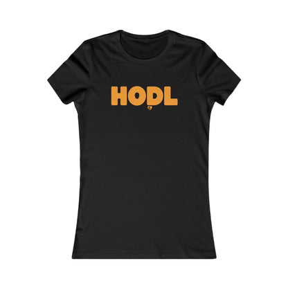 'HODL Bright' Bitcoin Slim Fit T-Shirt