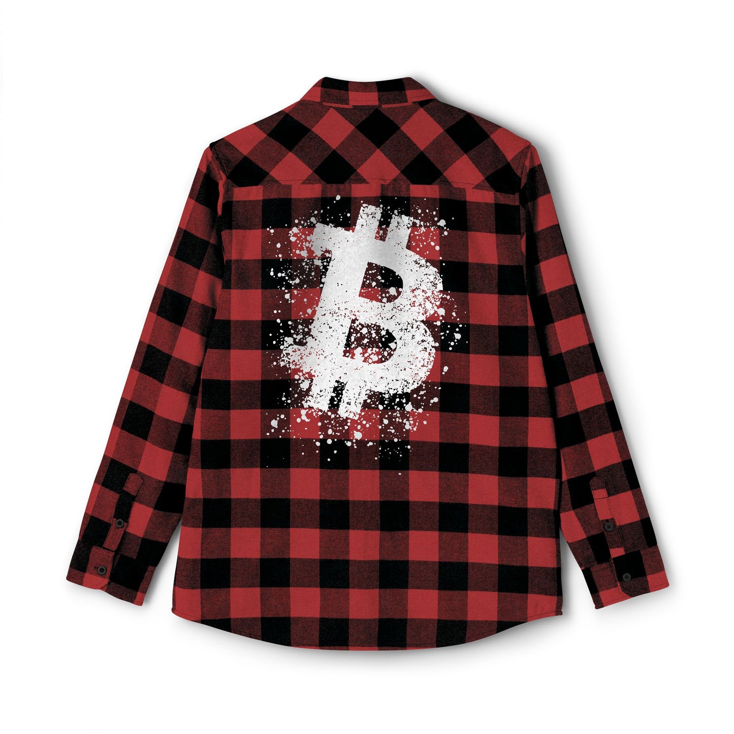 Paint-Me-Bitcoin Unisex Flannel Shirt