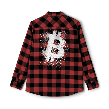 Paint-Me-Bitcoin Unisex Flannel Shirt