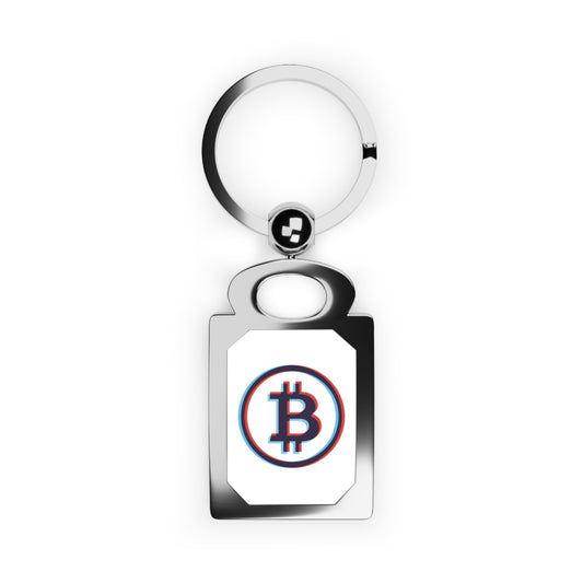 3D Big Bitcoin Keyring