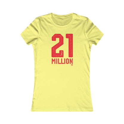 'No. 21 Million' Bitcoin Slim Fit T-Shirt