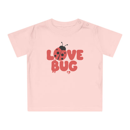 Love Bug Bitcoin Organic Cotton Baby T-Shirt