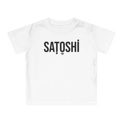 Satoshi Minimalist Organic Cotton Baby T-Shirt