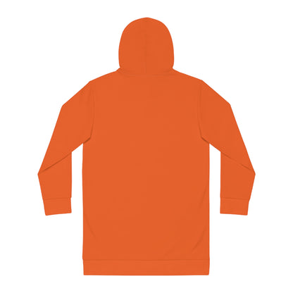 Bitcoin Alaska Orange Women's Hoodie Dress