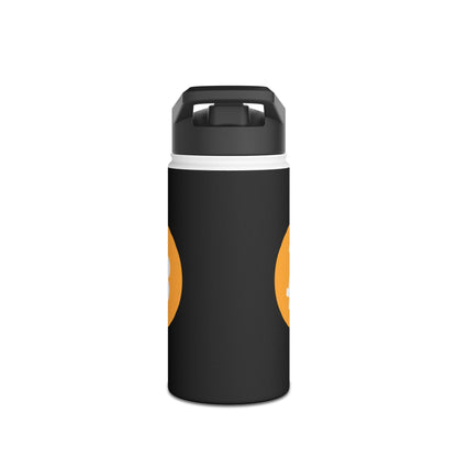 Bitcoin 'Big B' Black Stainless Steel Water Bottle