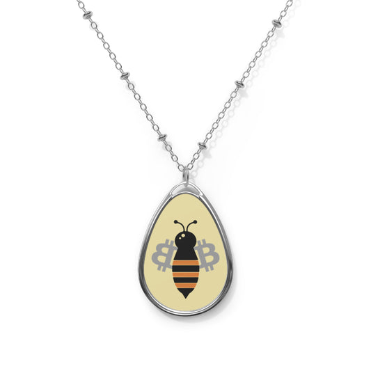 Bee Humble Bitcoin Necklace