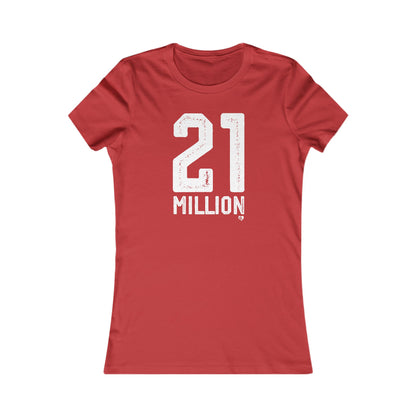 'No. 21 Million' Bitcoin Slim Fit T-Shirt