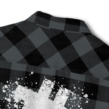Paint-Me-Bitcoin Unisex Flannel Shirt