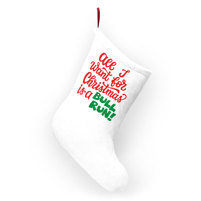 Christmas Bull Run Christmas Stockings