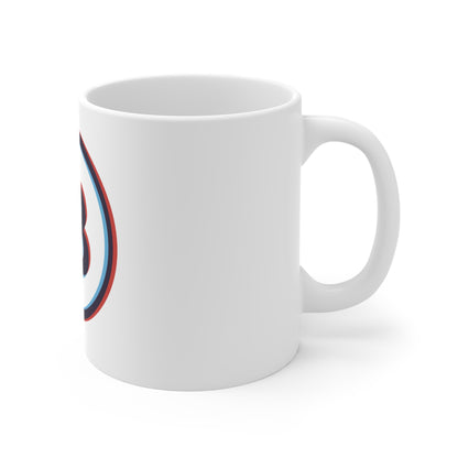 3D Glasses 'Big B' Bitcoin Mug 11oz