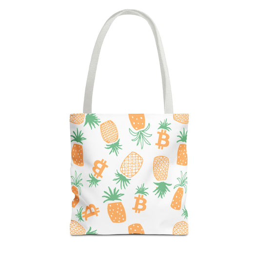 Bitcoin Pineapples Tote Bag