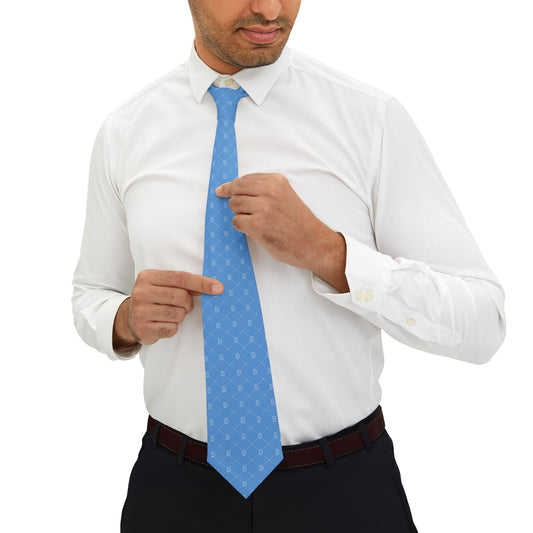 Serious Solicitor Bitcoin Baby Blue Necktie