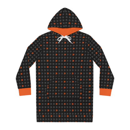 21 Million Grid Women's Hoodie Dress