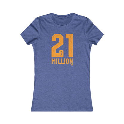 'No. 21 Million' Bitcoin Slim Fit T-Shirt