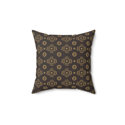 Bitcoin Swagger Square Pillow