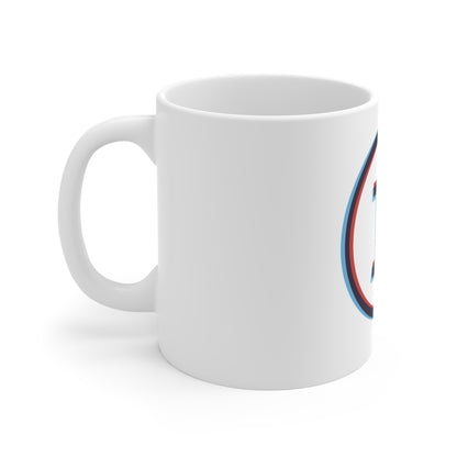 3D Glasses 'Big B' Bitcoin Mug 11oz