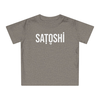 Satoshi Minimalist Organic Cotton Baby T-Shirt