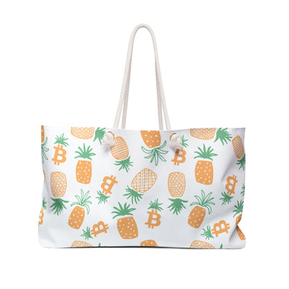 Bitcoin Pineapples Weekender Bag