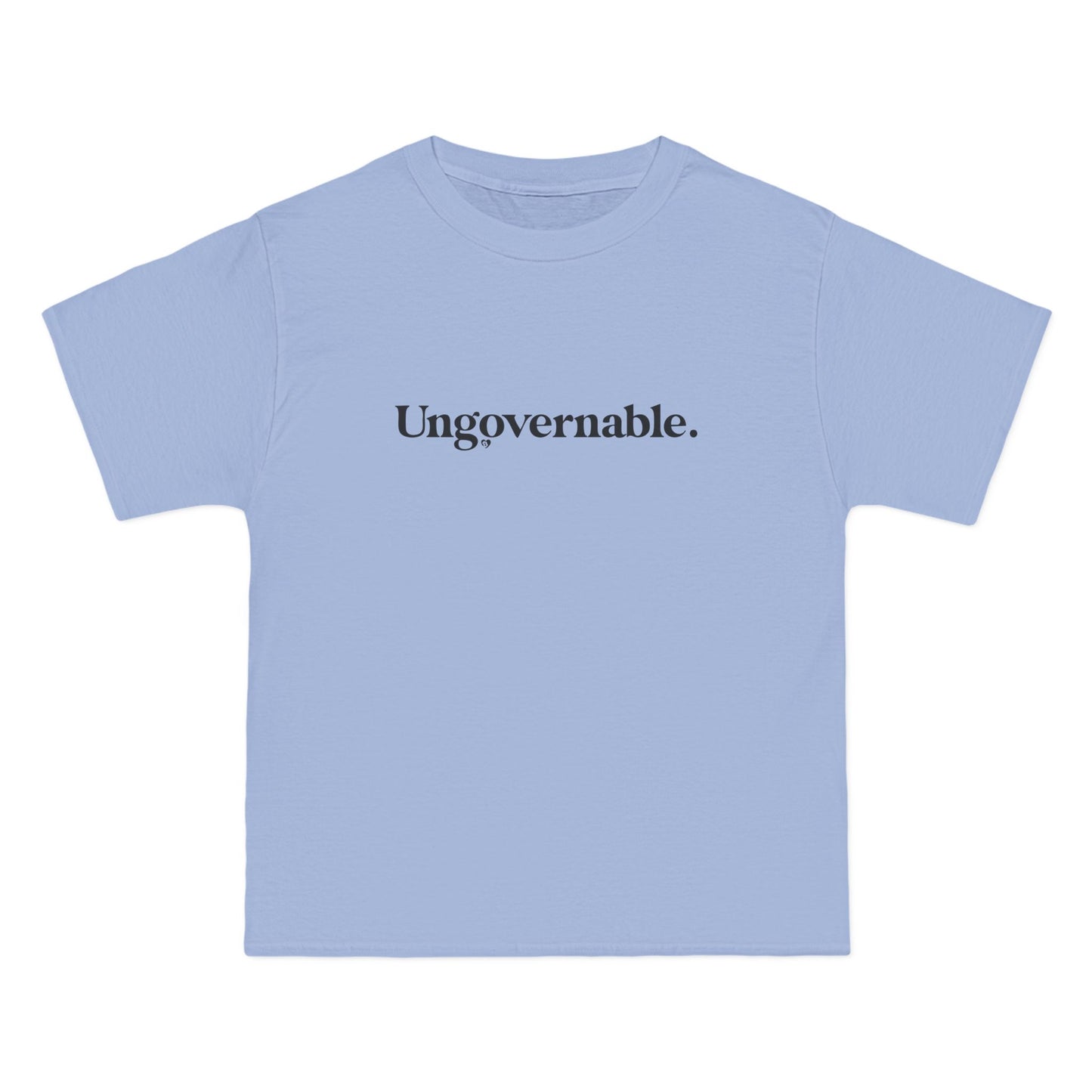 Camiseta clásica extragrande con estampado de carne de Ungovernable 