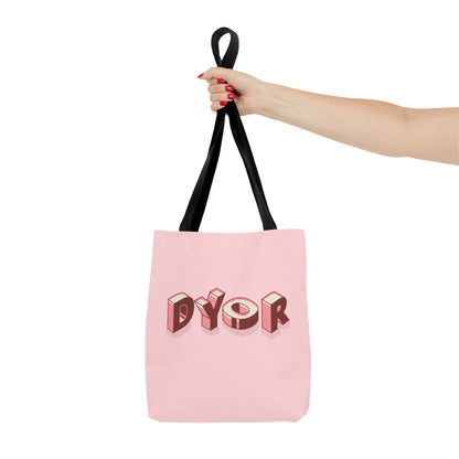 D.Y.O.R AOP Tote Bag