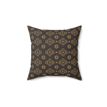 Bitcoin Swagger Square Pillow