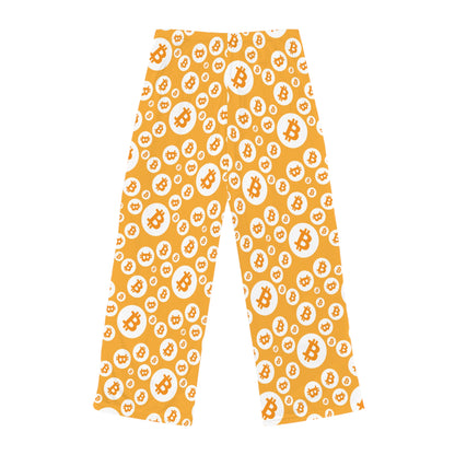 Bitcoin Symbol Polkadot Women's Pyjama Pants