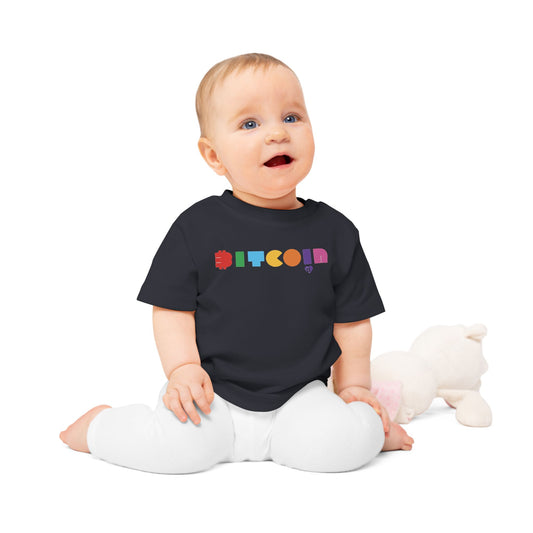 Bitcoin Pac Sats Organic Cotton Baby T-Shirt
