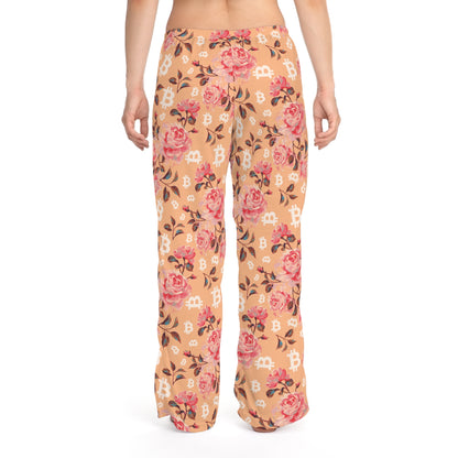 Stack Roses Bitcoin Women's Pyjama Pants