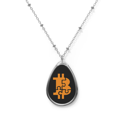 Bitcoin Puzzle Necklace