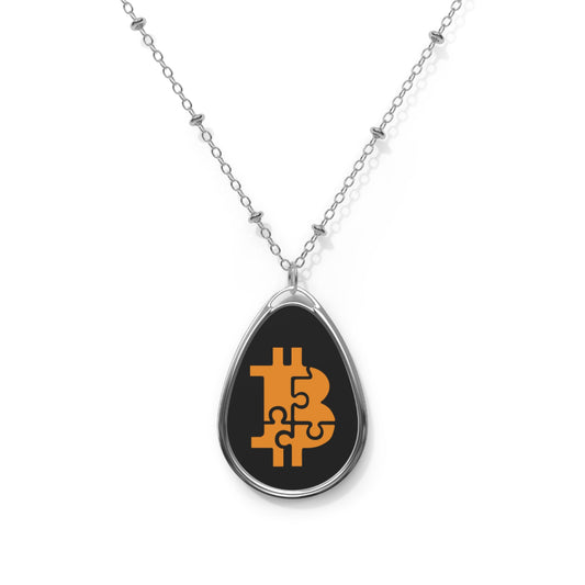 Bitcoin Puzzle Necklace